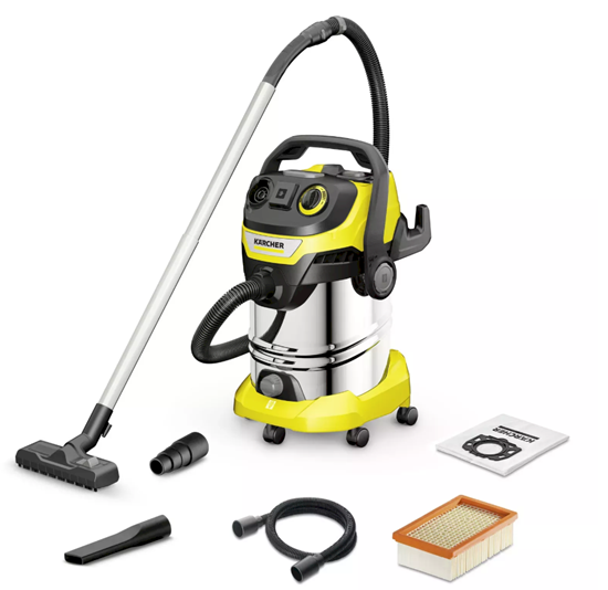 Изображение Kärcher WD 6 P S V-30/6/22/T Wet & dry vacuum cleaner 30L 1300W