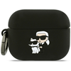 Изображение Karl Lagerfeld 3D Logo NFT Karl and Choupette Silicone Case for Apple AirPods Pro 3