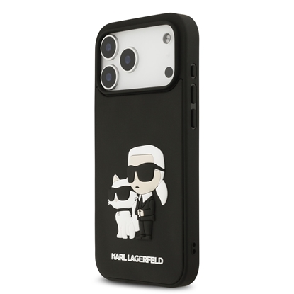 Attēls no Karl Lagerfeld 3D Rubber Double Heads Case for Apple iPhone 17 Pro Max