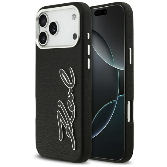 Изображение Karl Lagerfeld FW Grained Signature Logo Case for 