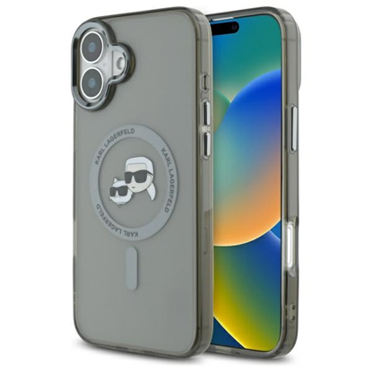 Picture of Karl Lagerfeld KLHMP16MHLSKCK iPhone 16 Plus 6.7" 