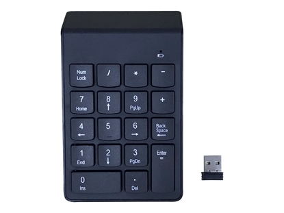 Attēls no Klaviatūra Gembird USB Numeric Keypad Wireless