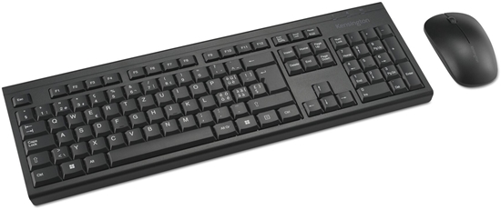 Picture of Klawiatura + mysz Kensington TAS KM150 EQ Wireless Zestaw klawiatura i mysz Szwajcaria