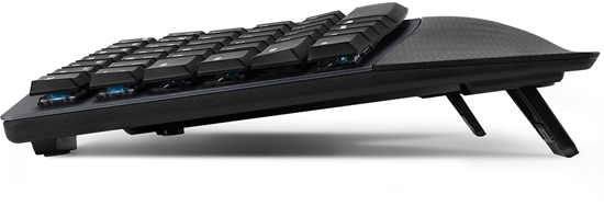 Picture of Klawiatura Perixx PERIBOARD-535 DE BL, ergonomiczna mechaniczna klawiatura USB (niebieskie przyciski)