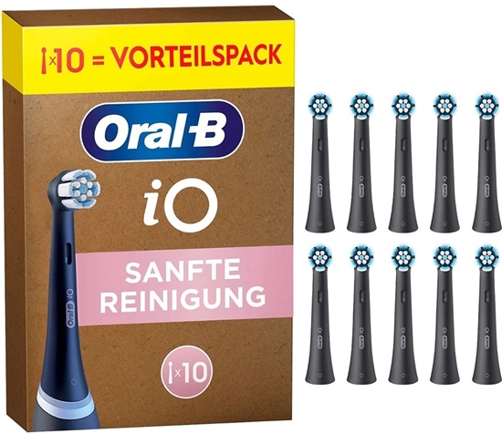 Picture of Kocówka Oral-B Kocówki na szczoteczki iO Delikatne czyszczenie czarny 10 szt. FFU