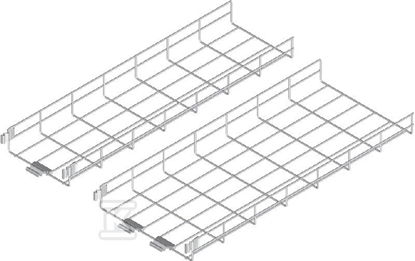 Attēls no Korytko siatkowe z czn. zatrzaskowym zgrzewanym KDSZ600H60/3 940160 /3m/