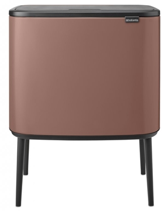 Attēls no Kosz na pranie Brabantia Kosz na mieci Bo Touch 11+23L Satin Taupe