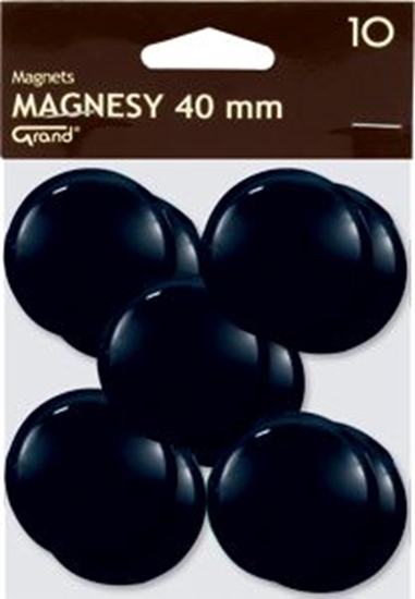 Picture of KW Trade Magnesy Grand 40 mm czarne op. 10 sztuk