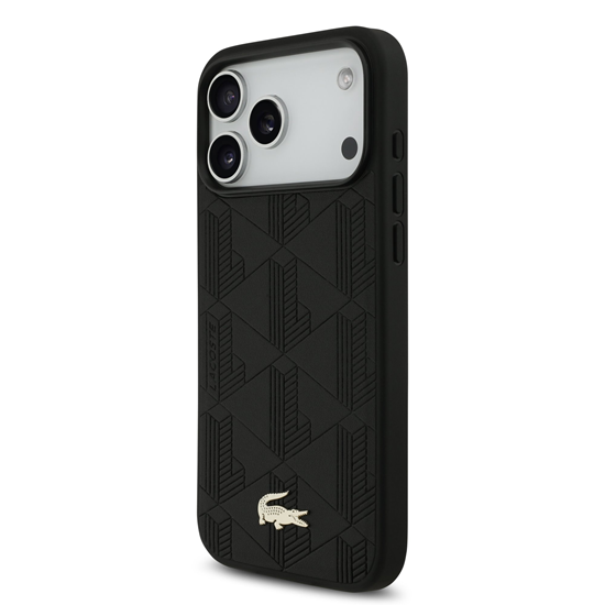 Picture of Lacoste PU Nomogramme Gold Logo MagSafe Case for Apple iPhone 17 Pro Max