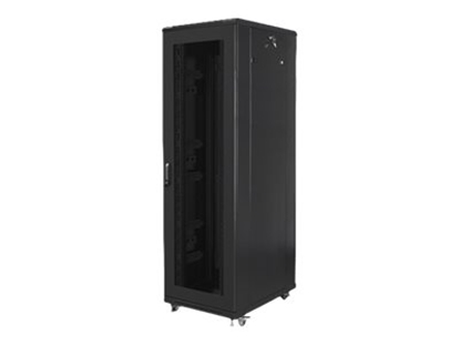 Picture of Lanberg 19" RACKMOUNT 42U 800X800 SCHWARZ GELOCHTE TÜR EINBA