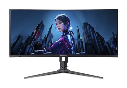 Изображение LCD Monitor|ACER|34 "|3440 x 1440 pixels|UltraWide Quad HD|Native aspect ratio 21:9|QD-OLED|Curved|UM.CXXEE.501