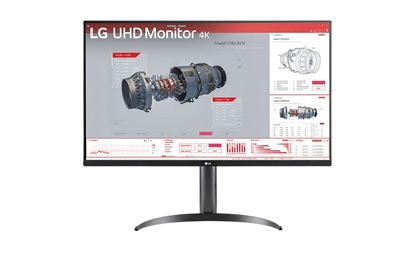 Picture of LCD Monitor|LG|31.5 "|3840 x 2160 pixels|4K Ultra HD|Flat|32BR55UK-B