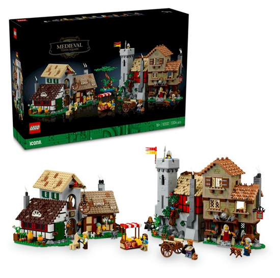 Picture of LEGO ICONS Medieval 10332 Town Square Constructor