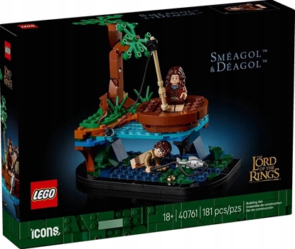 Attēls no LEGO Icons Wadca piercieni: Sméagol i Déagol (40761)