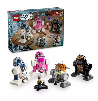Attēls no LEGO Star Wars 75392 Creative Play Droid Builder Constructor