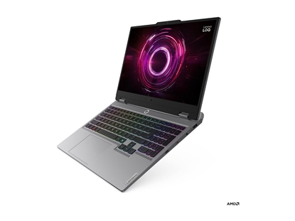 Picture of Lenovo LOQ 15AHP10 | Luna Grey | 15.6 " | IPS | FHD | 1920 x 1080 pixels | Anti-glare | AMD Ryzen 7 | 250 | 16 GB | SODIMM DDR5 | Solid-state drive capacity 1000 GB | NVIDIA GeForce RTX 5060 | GDDR7 | 8 GB | Windows 11 Home | 802.11ax | Bluetooth version 