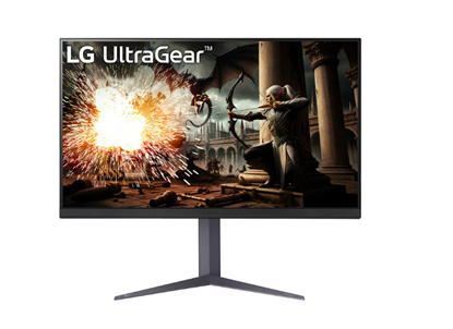 Picture of LG | 32GS75Q-B | 32 " | IPS | 16:9 | 180 Hz | 1 ms | 2560 x 1440 pixels | 400 cd/m² | HDMI ports quantity 2