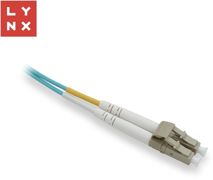Изображение Lynx CS LYNX dupleksowy patch kabel MM, OM3, LC/LC, 50/125µm, 10m