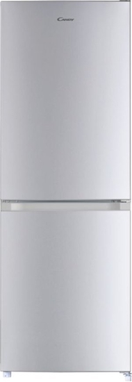 Picture of Lodówka Candy Candy CCG1L314ES Refrigerator, E, Free standing, Combi, Height 144 cm, Fridge net 109 L, Freezer net 48 L, Silver Candy
