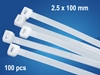 Picture of Logilink | Cable tie set 100 pcs in polybag,  length: 100 x 2.5mm