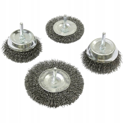 Picture of Makita Rundbürsten-Set 4tlg. Stahl
