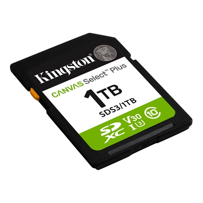 Attēls no MEMORY SDXC 1TB UHS-I/SDS3/1TB KINGSTON