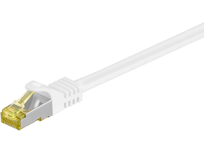 Изображение MicroConnect S/FTP CAT7 5m White LSZH - SFTP705W