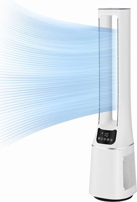 Attēls no Midea | Bladeless Fan with Air purifier | MFP-120 | White | Diameter 15 cm | Oscillation | Remote control