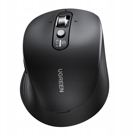 Picture of Mysz bezprzewodowa UGREEN M752 Bluetooth 5.4 + 2.4 GHz 2xAA (czarna)