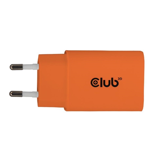 Picture of MOBILE CHARGER WALL USB-C/2PK 30W ORANGE CAC-3023 CLUB3D