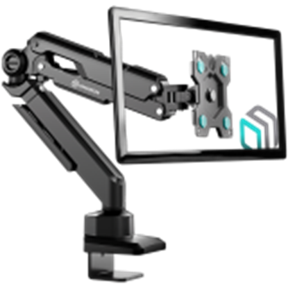 Attēls no MONITOR ACC DESK MOUNT/13-34" BLACK G90-B ONKRON