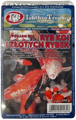 Изображение MROONKA POKARM DLA ZOTYCH RYBEK IRYB KOI 100G