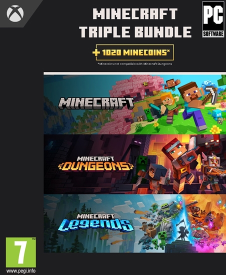 Picture of MS ESD Minecraft Triple Bundle Windows XXS ML