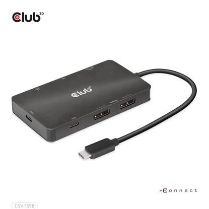 Picture of NB ACC DOCKING STATION 7IN1/USB-C 100W CSV-1598 CLUB3D