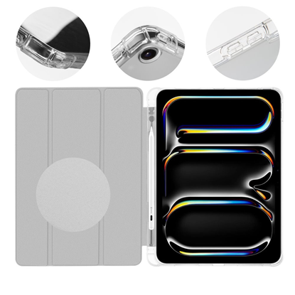 Picture of OBAL:ME MistyTab Case for iPad Air (2020/2022/2024/2025)/iPad Pro 11 (1/2/3/4) / Black/Light Gray