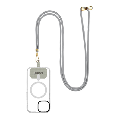 Picture of OBAL:ME NeckTag Allure Rope for Mobile Phone / Light Grey