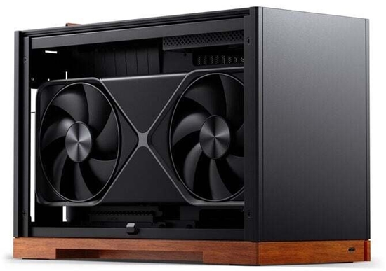 Picture of Obudowa Jonsbo T9 Black obudowa komputerowa, mini obudowa, ITX, PCIe 5.0 kabel riser - czarny