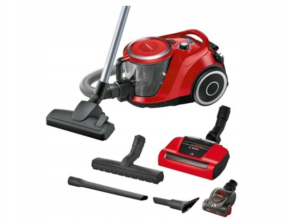 Изображение Odkurzacz Bosch Series 6 ProAnimal 700 W bezworkowy czerwony odkurzacz BGS41PET1 (4242005202300)