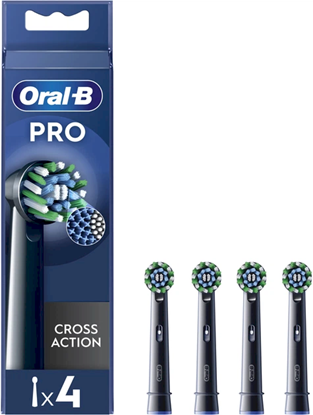 Picture of ORAL-B EB50BRB CrossAction Replacement Brush Heads Black 4 pcs.