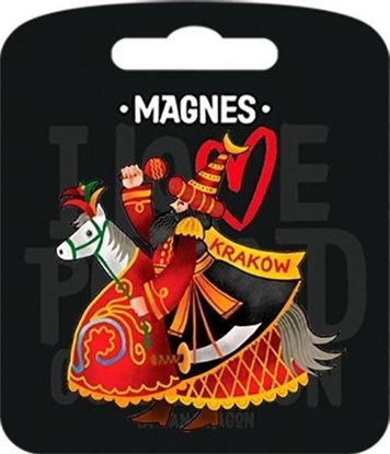 Attēls no Pan Dragon Magnes I love Poland Kraków ILP-MAG-C-KRA-29