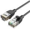 Picture of PATCH CABLE CAT.6A UTP/5M BLACK IBIBJ VENTION
