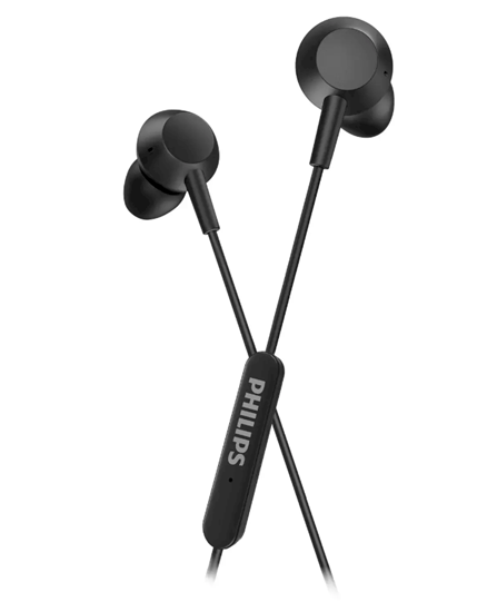 Picture of Philips TAE5008BK/00 headphones/headset Wired In-ear Calls/Music USB Type-C Black