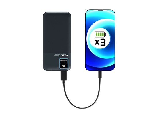Picture of PORT CONNECT External USB-C battery | 20000 mAh | Blue