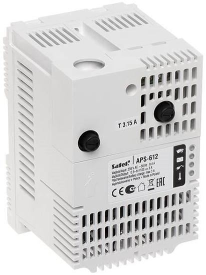 Изображение POWER SUPPLY 12VDC 6A DIN/APS-612 SATEL