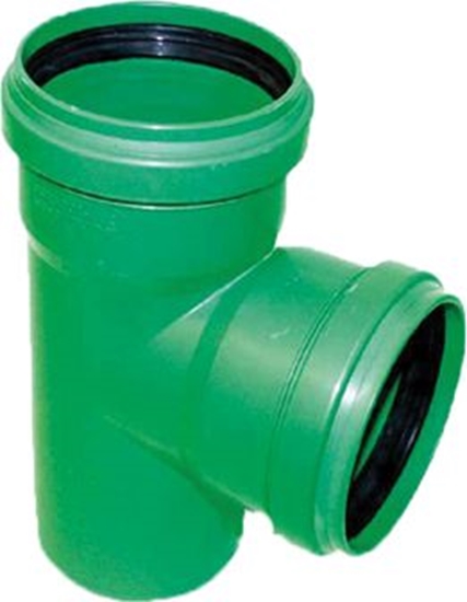 Изображение PP gludsienu trejgabals DN160/160 87° SN10 Wavin G