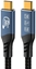 Attēls no PREMIUMCORD Kabel USB4 Version2.0 80Gbps 16K@60Hz 240W Thunderbolt 3 a 4 kabel 1,5m
