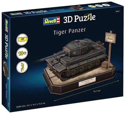 Attēls no Puzzle 3D Tiger I - German Tank