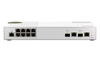 Изображение QNAP QSW-M2108-2C network switch Managed L2 2.5G Ethernet (100/1000/2500) Grey, White