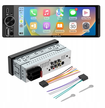Picture of Radio samochodowe Kruger&Matz KM2016 CarPlay/AndroidAuto
