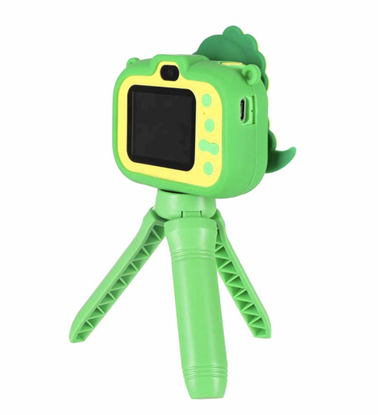 Picture of RoGer Children's digital camera with tripod Dinosaur